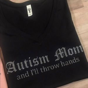 Autism Mom custom tee